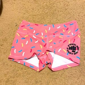 Donut sprinkle midrise booty shorts Feed Me Fight Me